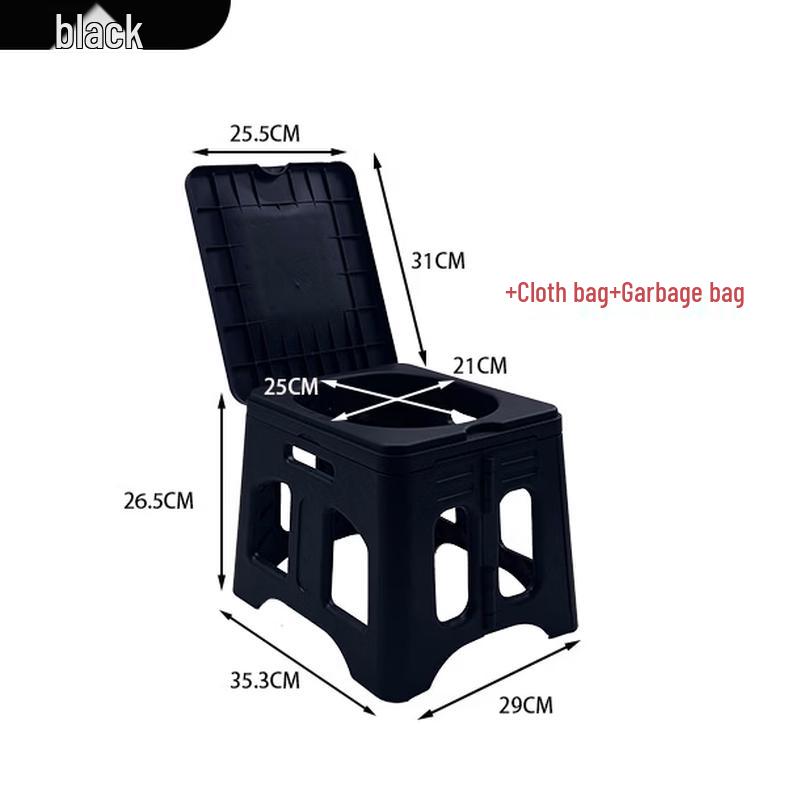 Portable Car Folding Emergency Toilet