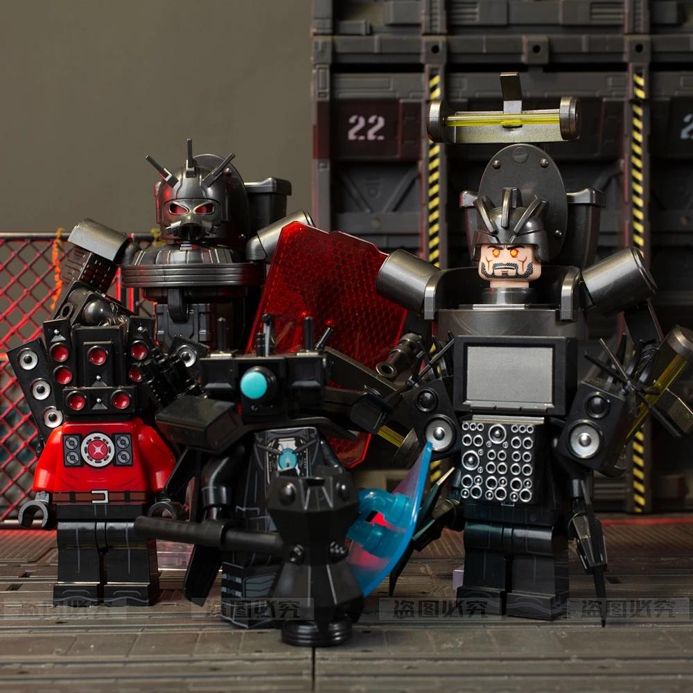 

Игрушки-конструкторы для детей «Телевизормен», «Туалетмен»