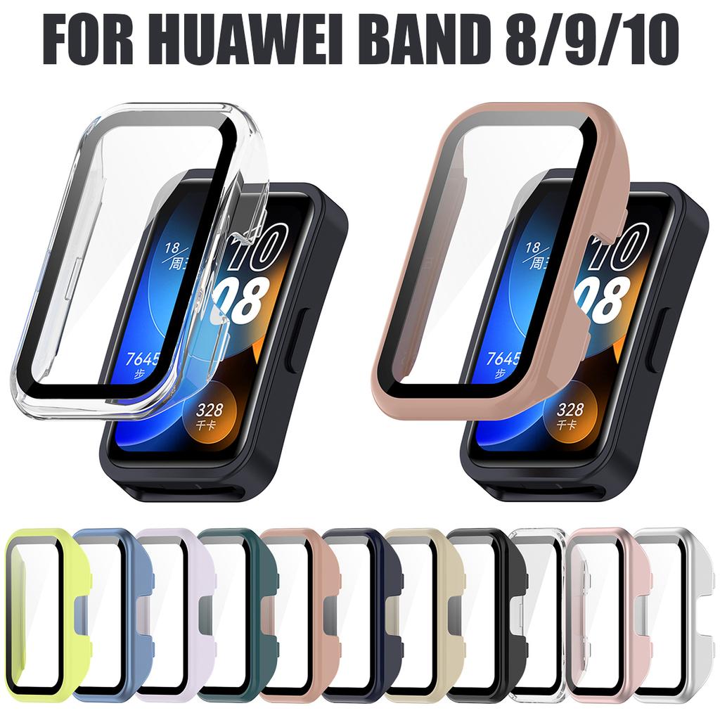 Case+Screen Protector For Huawei watch 10/9/8 Anti-Drop/Scratch Bumper Shell For Huawei Band 9/8/10 Smartwatch Protective Cover