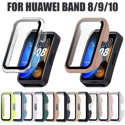 Case+Screen Protector For Huawei Watch 10/9/8 Anti-Drop/Scratch Bumper Shell For Huawei Band 9/8/10 Smartwatch Protective Cover