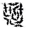 Bathroom And Kitchen Wall Decor Halloween 3D Stickers, Self-adhesive Peel Stick PVC Waterproof Non Residue Stickers Ghost/Bat/Spider Decals
