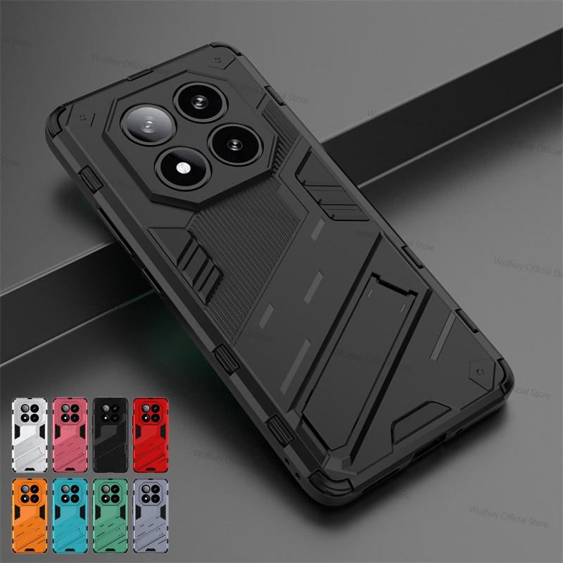 For Xiaomi Redmi Note 14 Pro China Case Xiaomi Redmi Note 14 Pro Plus China Cover Funda Armor PC Shockproof TPU Phone Back Cover