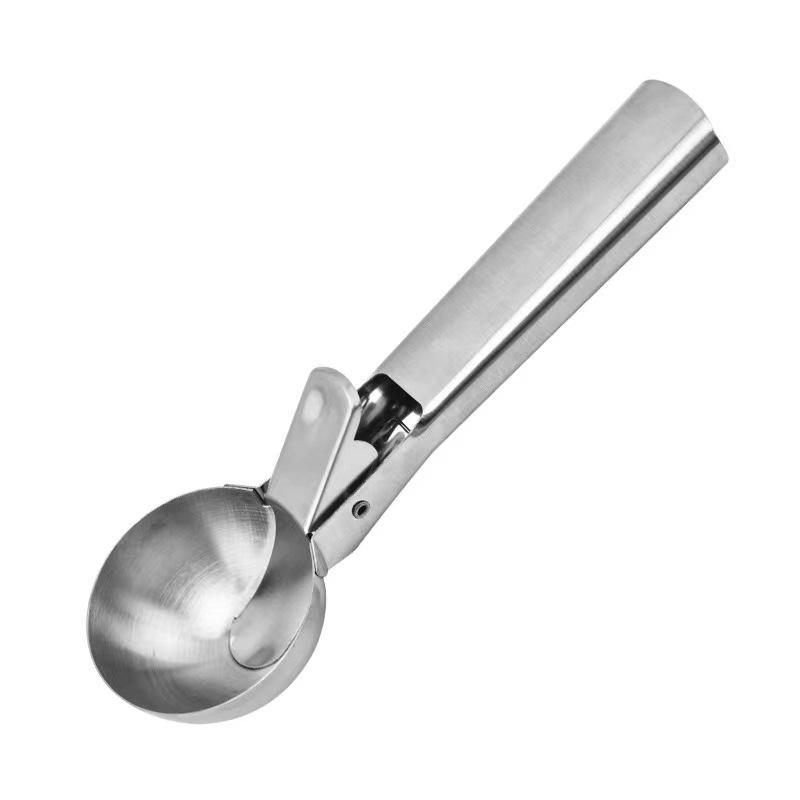 Multifunctionele Ijslepels Roestvrij Staal Dual-Purpose Scoop Fruit Watermeloen Lepel Bal Scoop Huishoudelijk Ijs Gereedschap