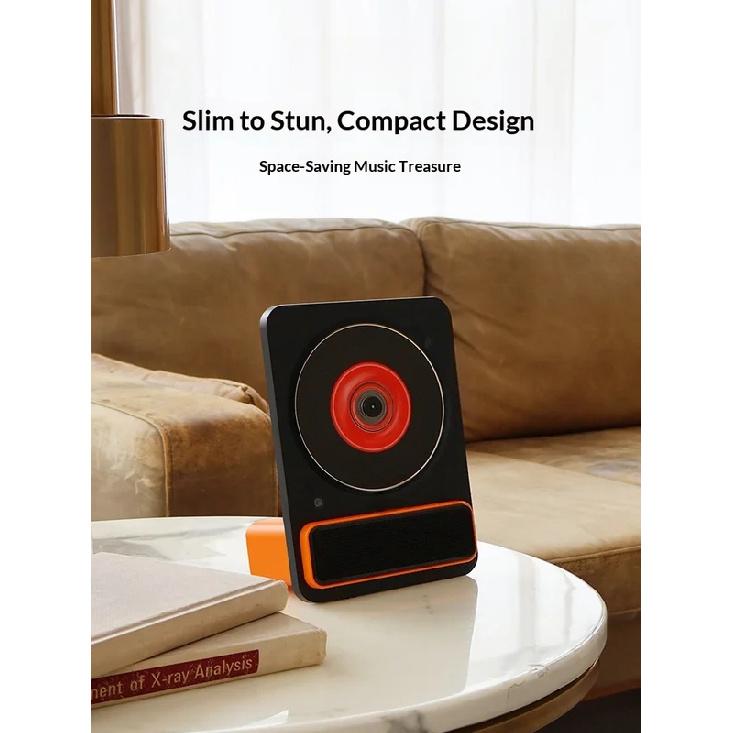 Portable CD Player Wireless Bluetooth Music Player Rechargeable Music Album CD DISC Player Home CD Machine with Remote Control