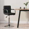 Day and Night - Day and Night Black Faux Leather Kitchen Stool