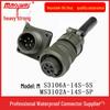 Heavy Duty US 5-Pin Male & Female Connector Plug MS3106A14S-5S, Socket MS3102A14S-5P