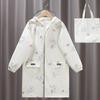 Children's Raincoat 2026 New Model for Primary School Students Cartoon Anime Lightweight Quick-Dry Waterproof Split Long Zipper Rain Poncho