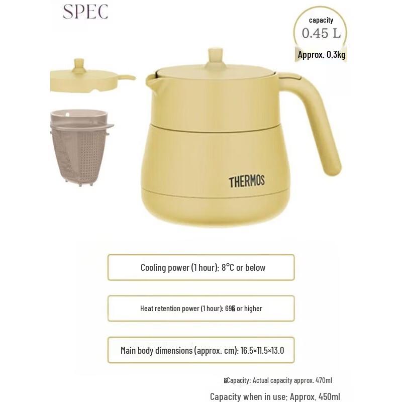Thermos TTE-450 Stainless Steel Insulated Tea Kettle
