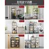 Sakugi Steel Storage Rack, 5-Tier, Rust-Resistant, Heavy-Duty, Large Capacity, Space-Saving Design, Suitable for Kitchens, Living Rooms, and Closets,