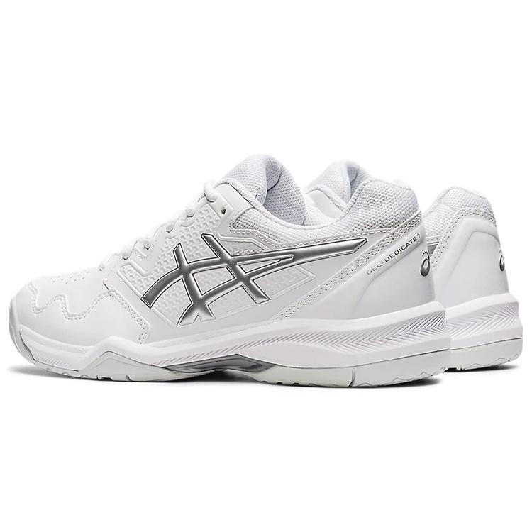 (WMNS) ASICS Gel-Dedicate 7 'White Pure Silver' Women's 1042A167-100