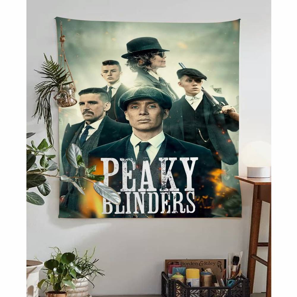 Peaky Blinders TV Play Printed Large Wall Tapestry Indian Buddha Wall Decoration Witchcraft Bohemian Hippie Wall Art Decor