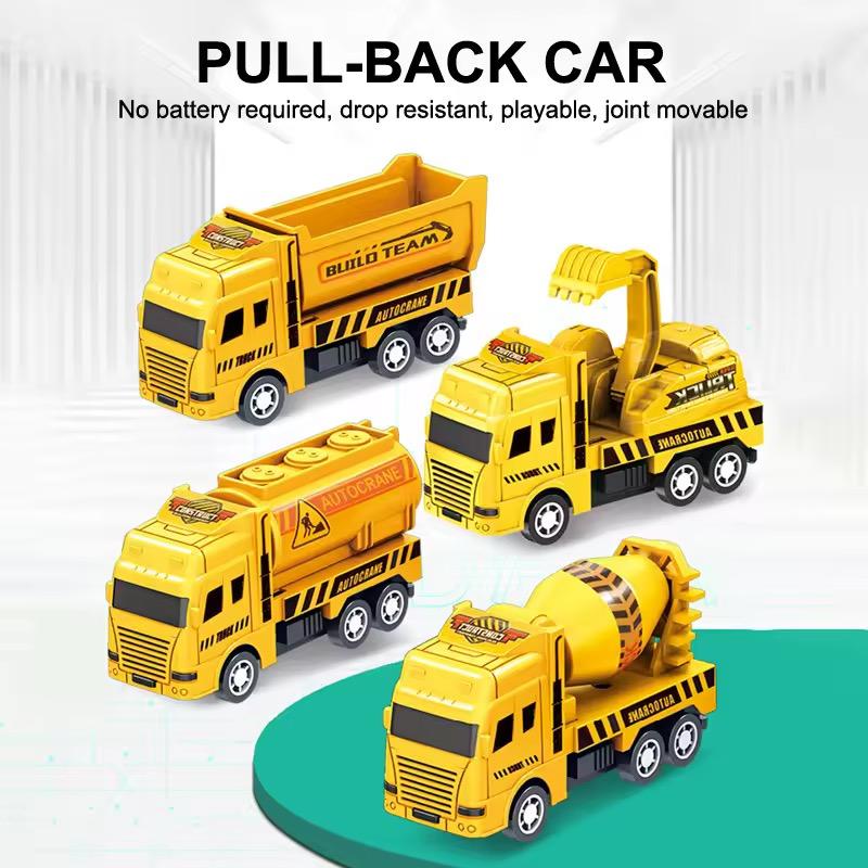 Various micro-engineering vehicles, urban sanitation vehicles, artillery vehicles, and children’s interactive toys