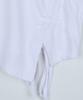 HIGH SCHOOL DISCO Hsd Symbol Ribbon Point Crop Top White