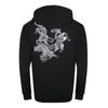 Cavalli Class Mens Leopard Back Print Full Zip Hoodie