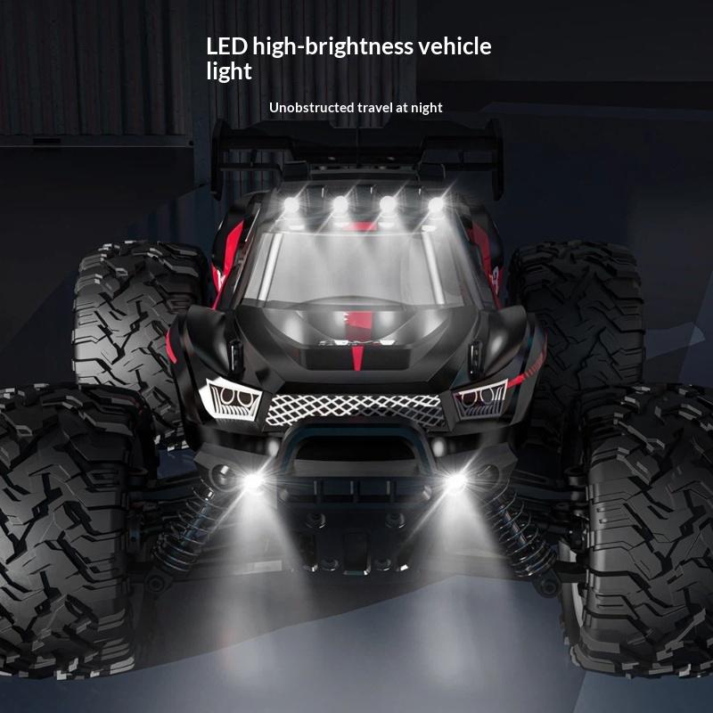 New Kf15 Four-Wheel Drive High-Speed Rc Car 1:16 Scale Remote Control Big Foot Climbing Off-Road Vehicle Racing Drifting Toy Car