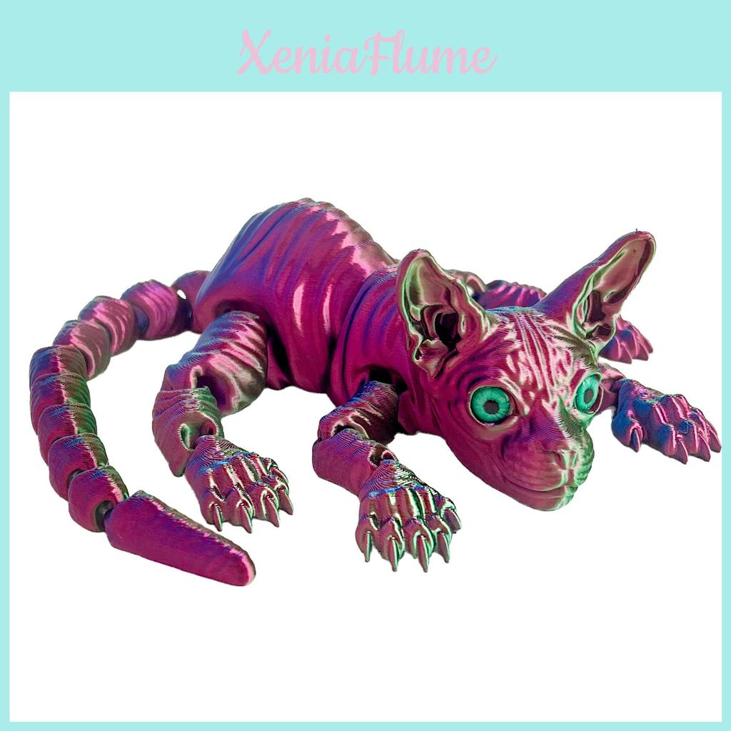 3d Pla Cat Figure Collectors Edition For Kids And Home Decor