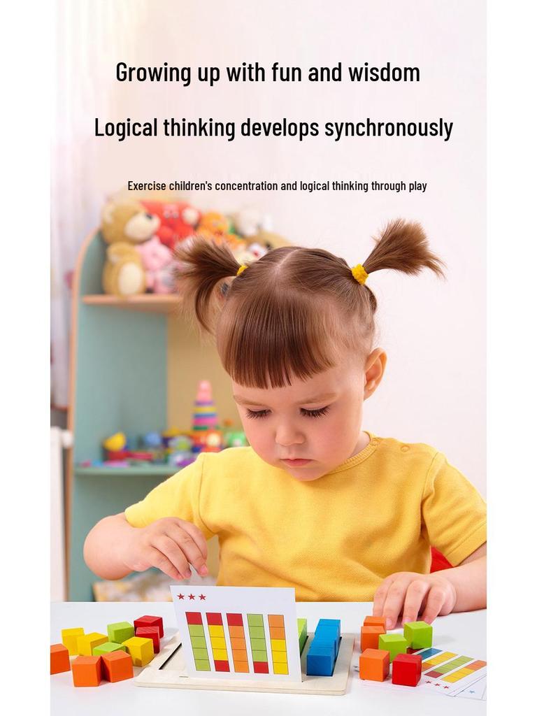 Children's Educational Building Blocks: Math Learning Aids for Early Education