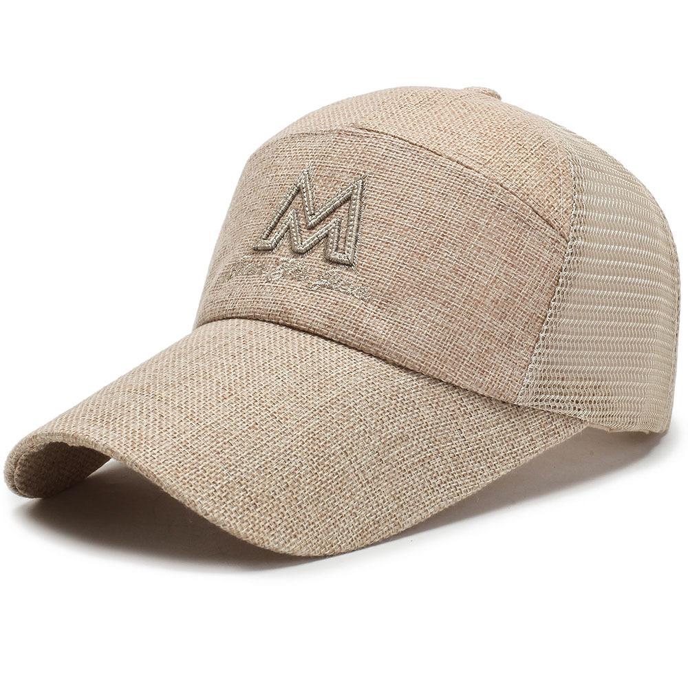 Spring and Summer Men and Women Baseball Cap Mesh Yarn Sun Hat Outdoor Sunscreen Leisure Cap