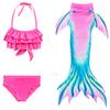 Ghnatygren three-piece mermaid swimsuit children's swimsuit bikini European and American hot spring swimsuit swimsuit