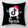 Cover Tiktok Cushion Decorative Soft Pillow Case Sofa Car Throw Protector 18inch