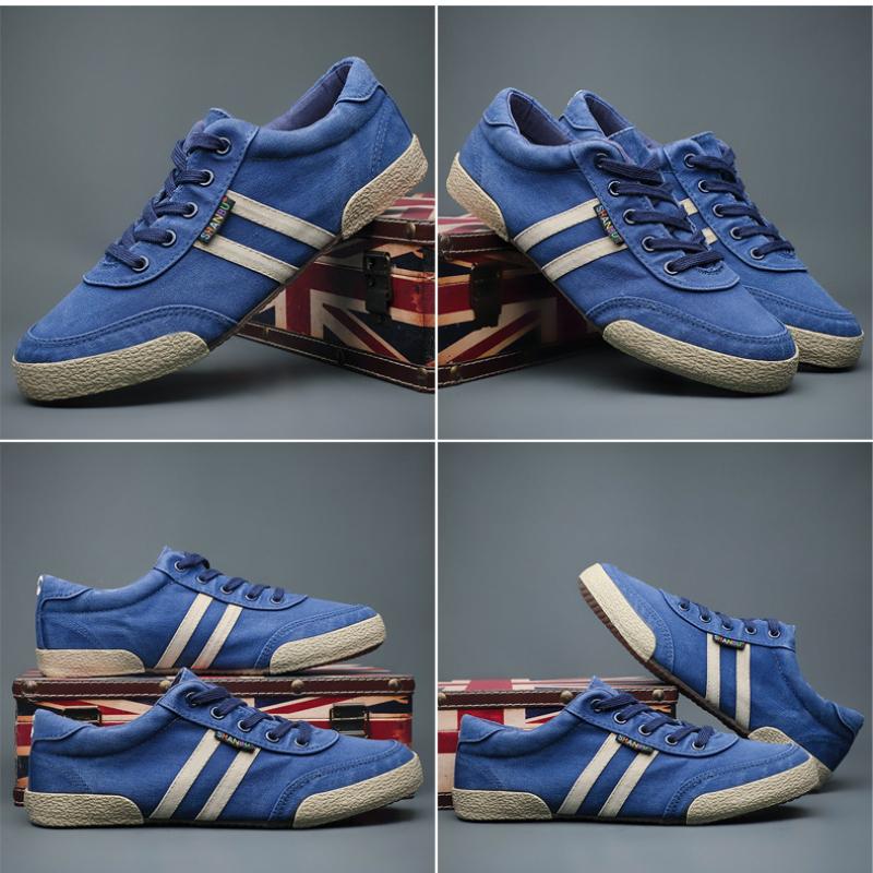 Classic Men's Vulcanized Shoes Brand Canvas Mens Casual Shoes  Breathable Soft Male Hard Wearing Board Shoes Tenis Marculino
