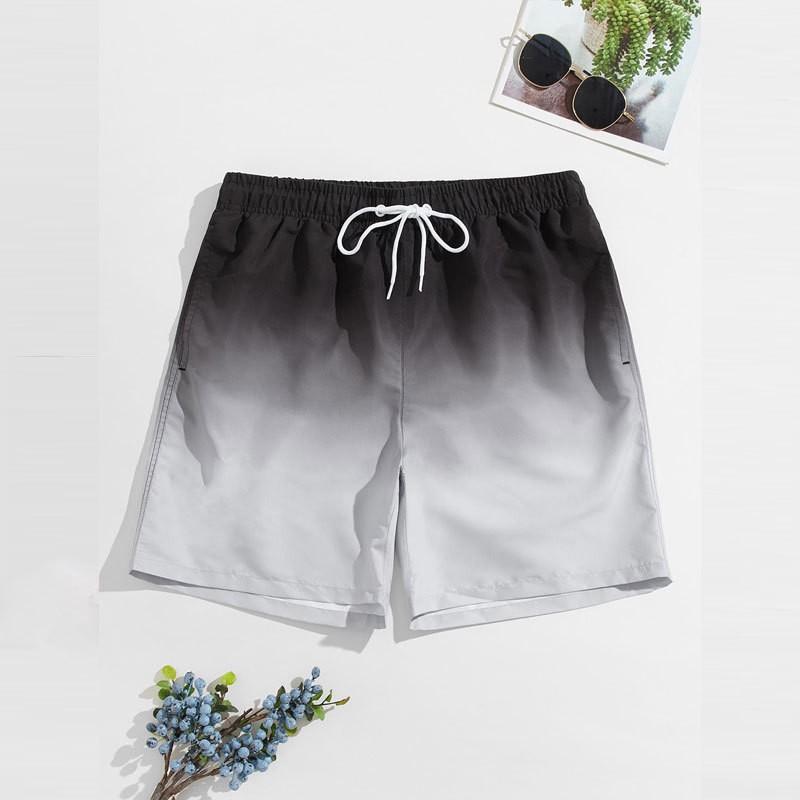 Mens Quick-Dry Swim Trunks With Lining Lightweight Beach Shorts Surfing Swimming Water Activities