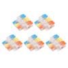 5 Pièces Connecteur de Fil Électrique 3 Entrées 6 Sorties 41A 450V Connecteur de Câble à Épissure Rapide pour 0.5?6mm2