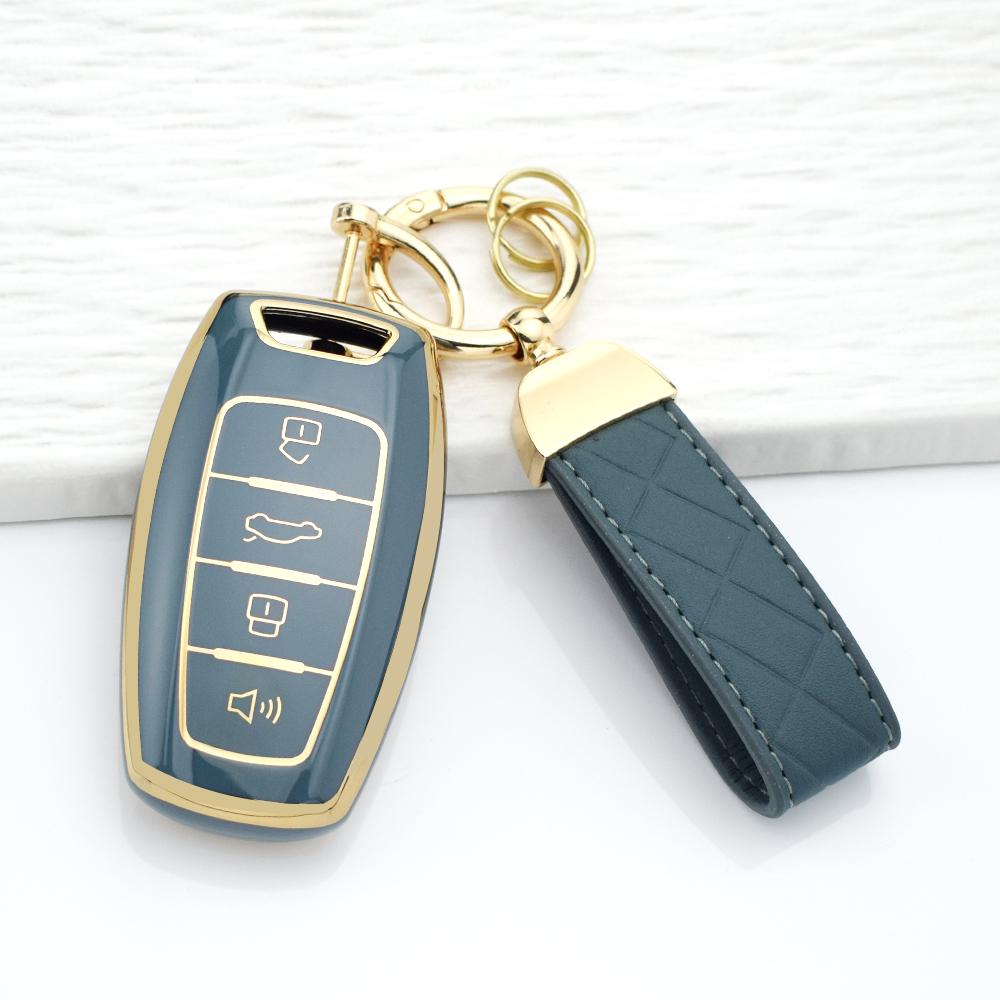 Fashion Tpu Car Key Case Cover For Great Wall Haval H6 H9 H7 H4 H2S F7 F5 H1 Hover Coupe Anti-Scratch Key Protector Accessories