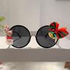Oversized Round Merry Christmas Luxury Brand Designer Sunglasses Women For Men Vintage Popular Party Decorate Punk Sun Glasses