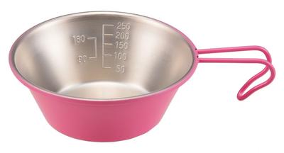 Captain Stag Stainless Steel Sierra Cup 320ml Pink UH-14
