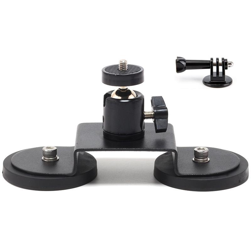 Magnetic Car Outside Mount Stand Magnet Action Camera Support Holder for GoPro Insta360 X4 X3 Go 3S DJI Pocket 3 Accessories