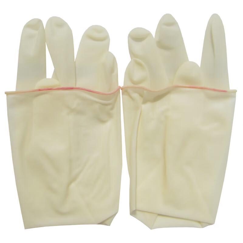 NHZHIW Einweg-Puder-Latex-Untersuchungshandschuhe