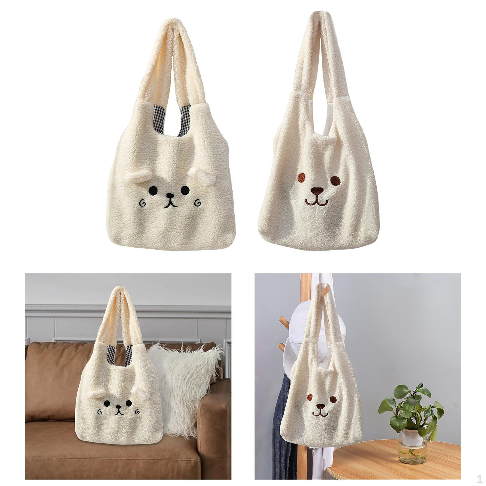 

Women s Plush Handbag, Single Shoulder Bag, Versatile