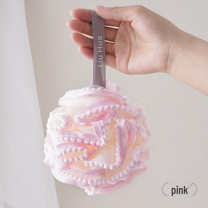 Cute Little Yellow Duck Soft Bristle Bath Brush for Adults & Kids - Long Handle Back Scrubber