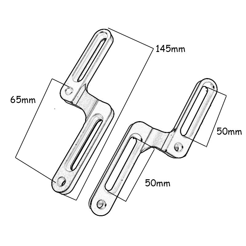 For YAMAHA X-MAX 300 XMAX 300 XMAX300 2015 2016 2017 2018 2019 Motorcycle Windshield Regulator Adjusters Windshield Bracket