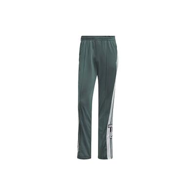 Originals Side Button Spliced Sports Pants Women Bottoms Dark-Green H38862