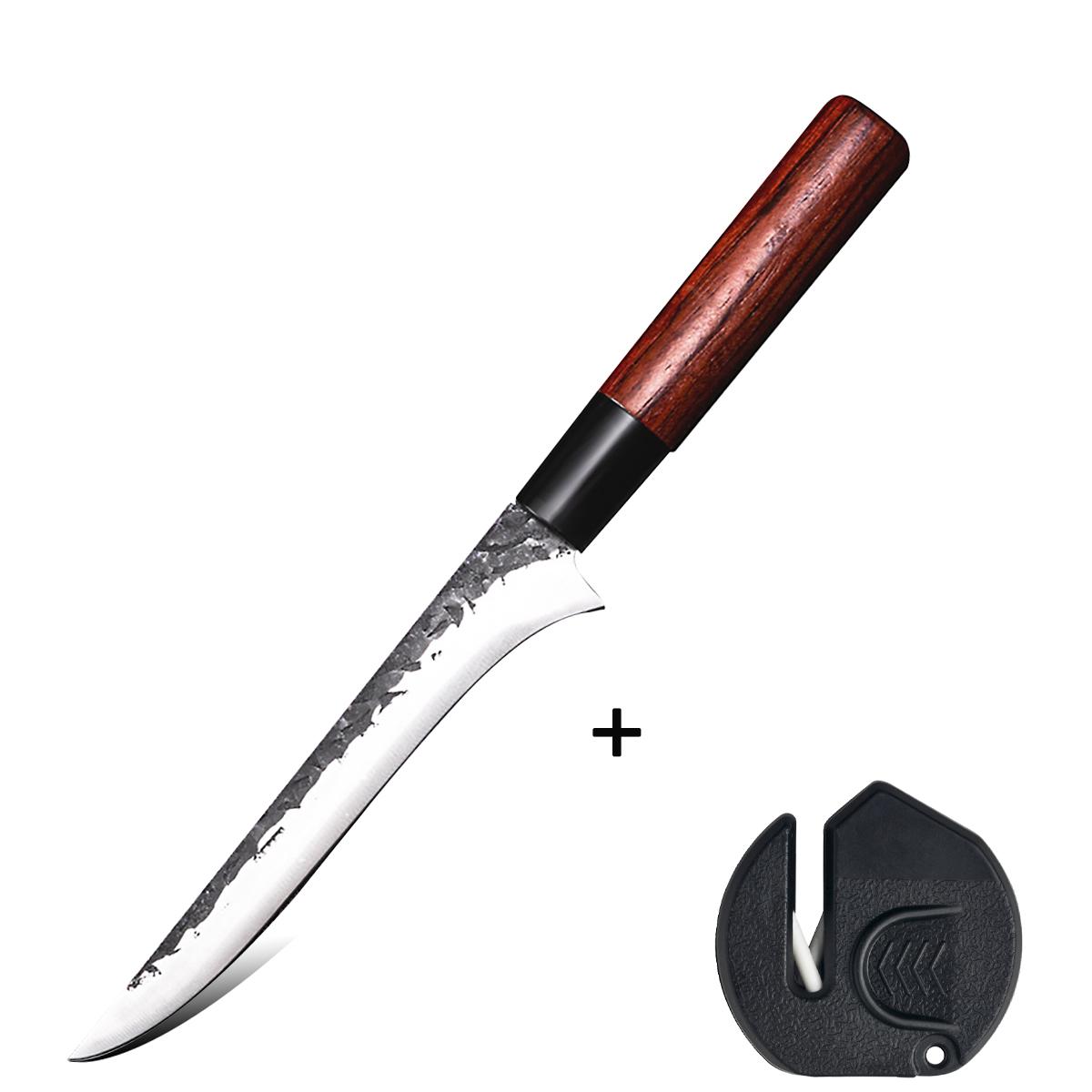 

Нож для обвалки рыбы из нержавеющей стали, нож для филетирования рыбы, острый нож для нарезки, рыболовный нож, кухонный инструмент boning knife