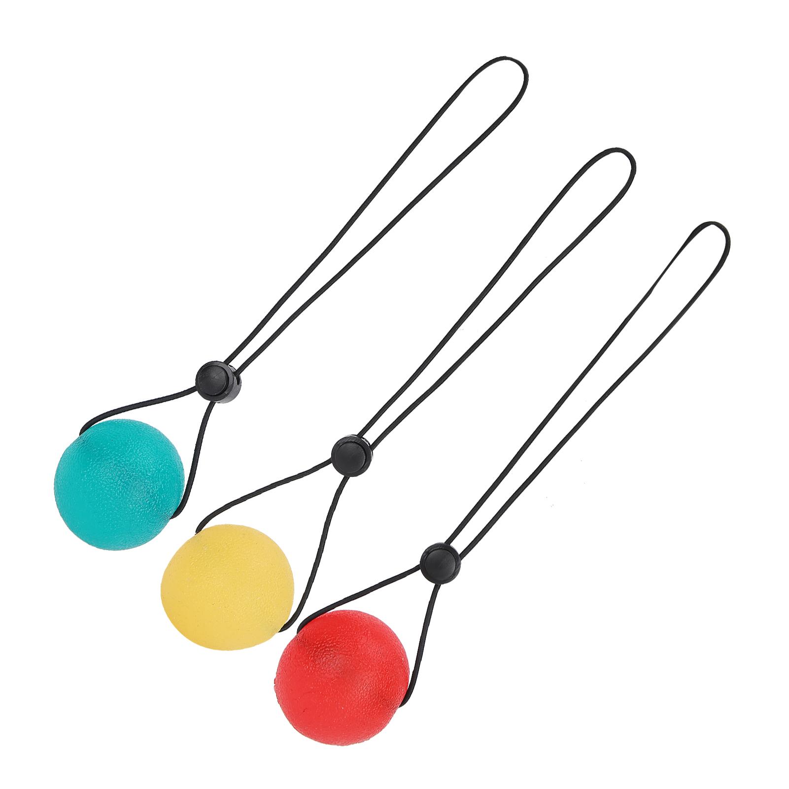 

3 шт. Круглый мяч для рук с высокой прочностью для тренировки запястья и рук, массажный мяч