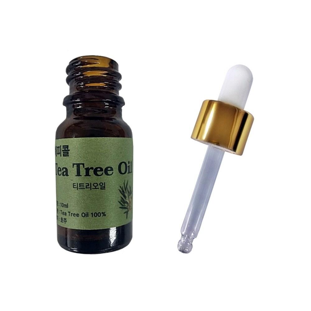 Happy Call Australian tea tree oil concentrate 100% 10mL 2 bottles dropper container