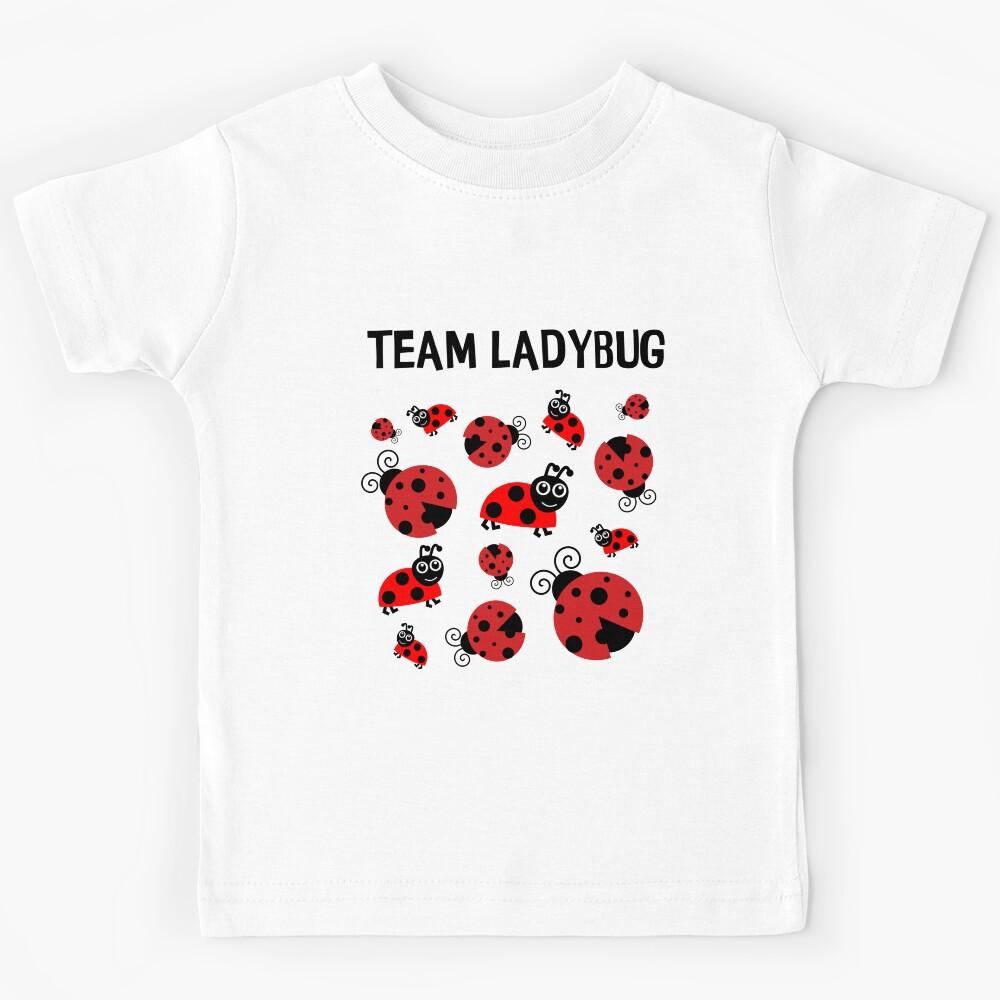 Adorable Team Ladybug Kids T-Shirt 120