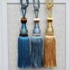 Koreaanse Kwast Gordijn Tieback Touw – Gouden Draad Ballen voor Bruiloftsdecoratie