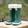 Outdoor rain shoes men, women and children parent-child couple fashion wear waterproof and non-slip water shoes fishing shoes