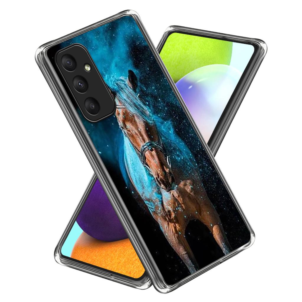 For Samsung Galaxy A55 5G Case Shock-Absorbent TPU Pattern Printed Phone Cover
