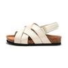 Foot Spring Summer Children's Cork Sandals Student Boys One-Word Shoes Baby Girls Flip-flops Tide Beach Korean Version