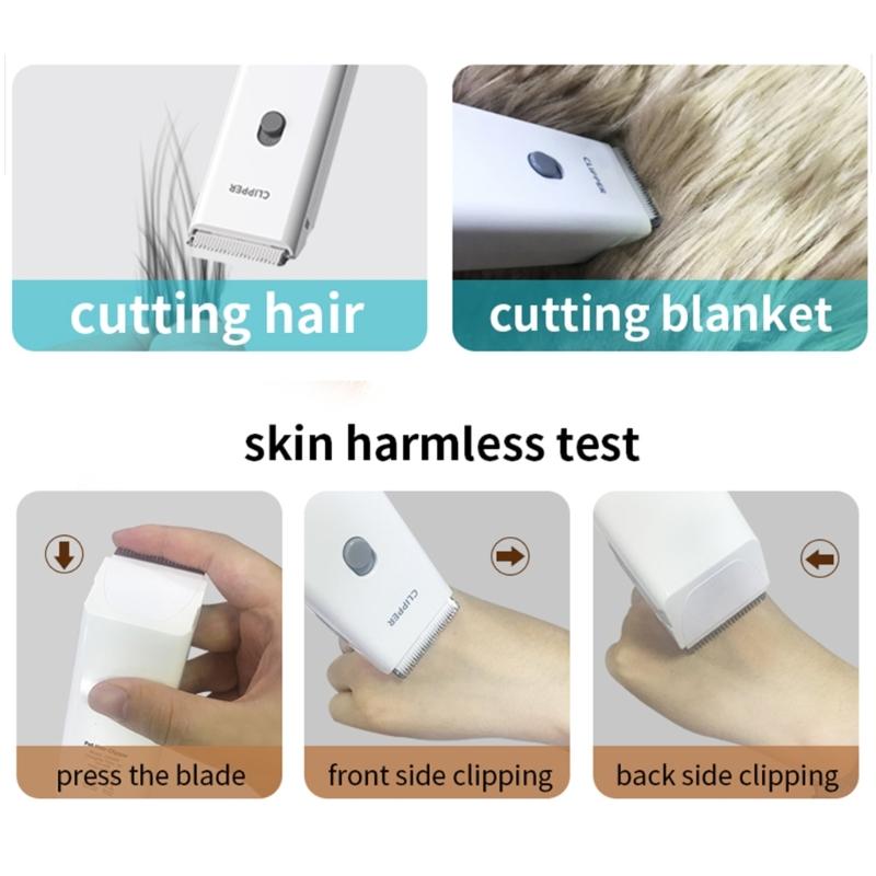 Pet Cat Hair Clippers Electric Dog Clippers Rechargeable Animal Grooming Haircut
