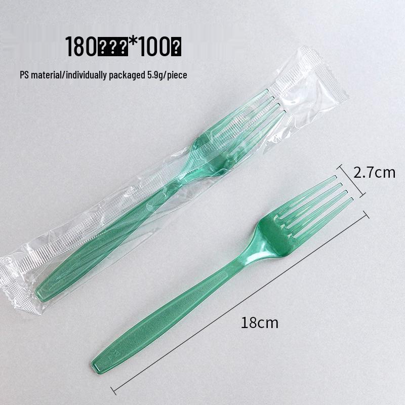 Schweres Einweg-Plastikbesteck