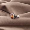 Citrine Gemstone Beautiful Silver Ring, Handmade Gorgeous Silver Ring, 925 Sterling Silver Jewelry, Citrine Women's Ring For Her
