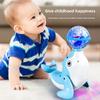 Light Up Dolphin Toy With Sound And Light For Kids Play And Development