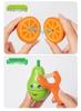 Kids' Wooden Fruit Cutting Toy Set - Educational Role-Play Kitchen Bucket