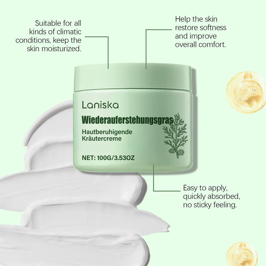 Laniska Herbal Skin Soothing Cream With Nourishing Formula For Skin Relief And Care